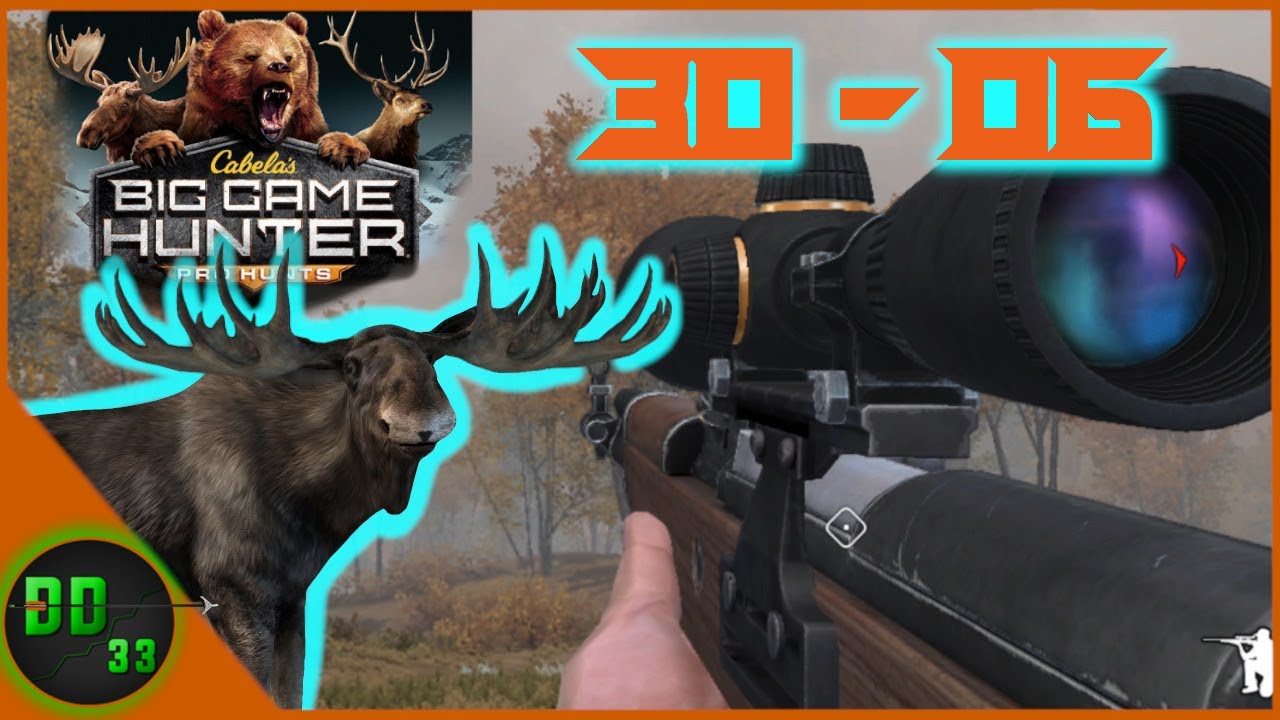 Hunting With The Best Rifle In The GAME! Cabela's Big Game Hunter Pro Hunts