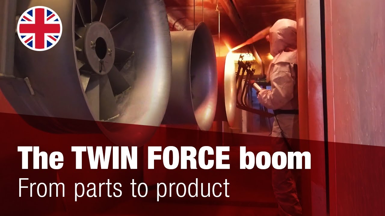 From parts to product: The TWIN FORCE boom