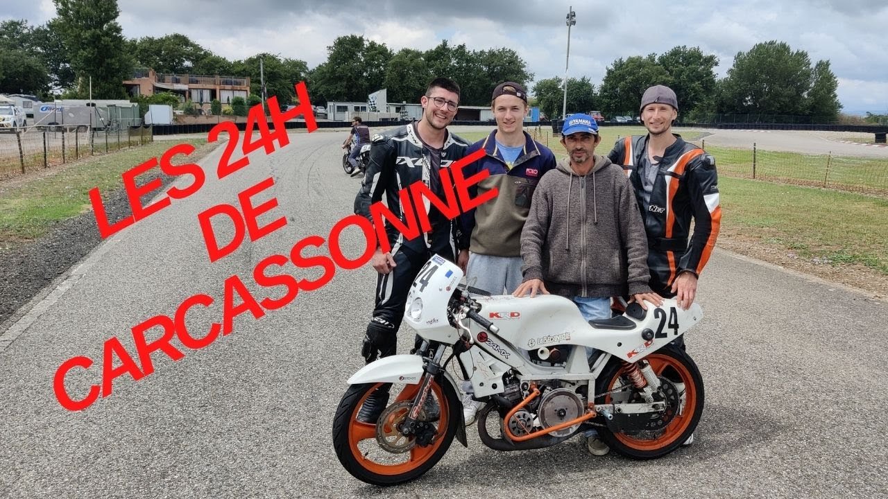 LES 24H DE CARCASSONNE EN MOBYLETTE !!