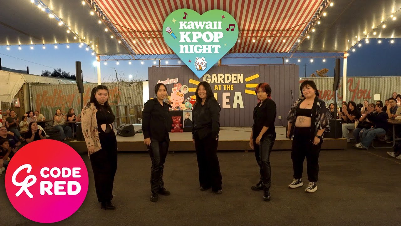 [KAWAII K-POP NIGHT | K-POP IN PUBLIC] Live K-Pop Performance by Code Red