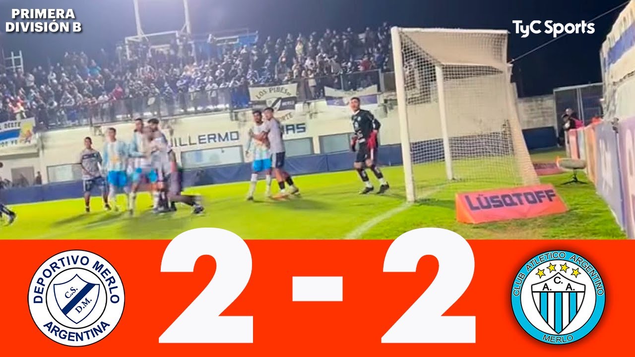 Deportivo Merlo 2-2 Argentino de Merlo | Primera División B | Fecha 9 (Clausura)