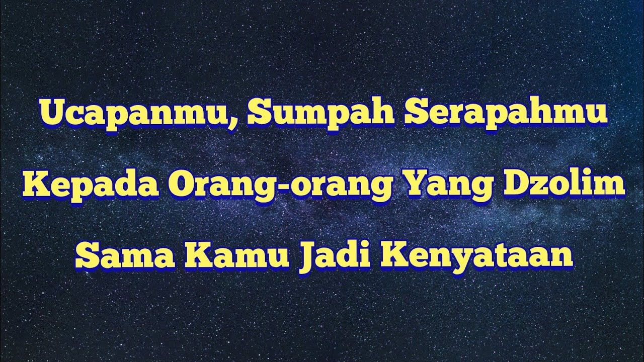 🖤 Ngeri‼️ Ucapanmu & Sumpah Serapahmu Kepada Orang-orang Yang Dzolim Sama Kamu Jadi Kenyataan🖤|TAROT