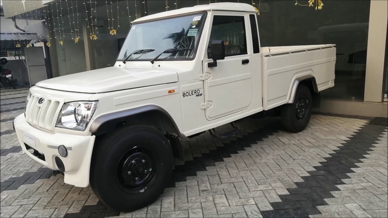 Mahindra Bolero Pickup 4X4 | Walkaround Review - 2020 Mahindra Bolero Pickup 4X4 | Power Steering