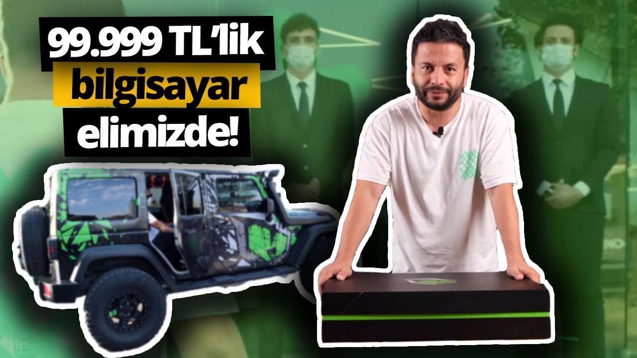 99.999 liralık bilgisayarı özel teslimatla aldık! - İşte gücü!