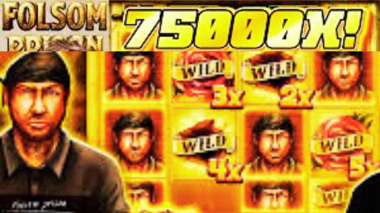 🚔 BIG WIN on FOLSOM PRISON SLOT! 🎰 HUGE MULTIPLIERS & INSANE BONUS! 💰 #Jackpot