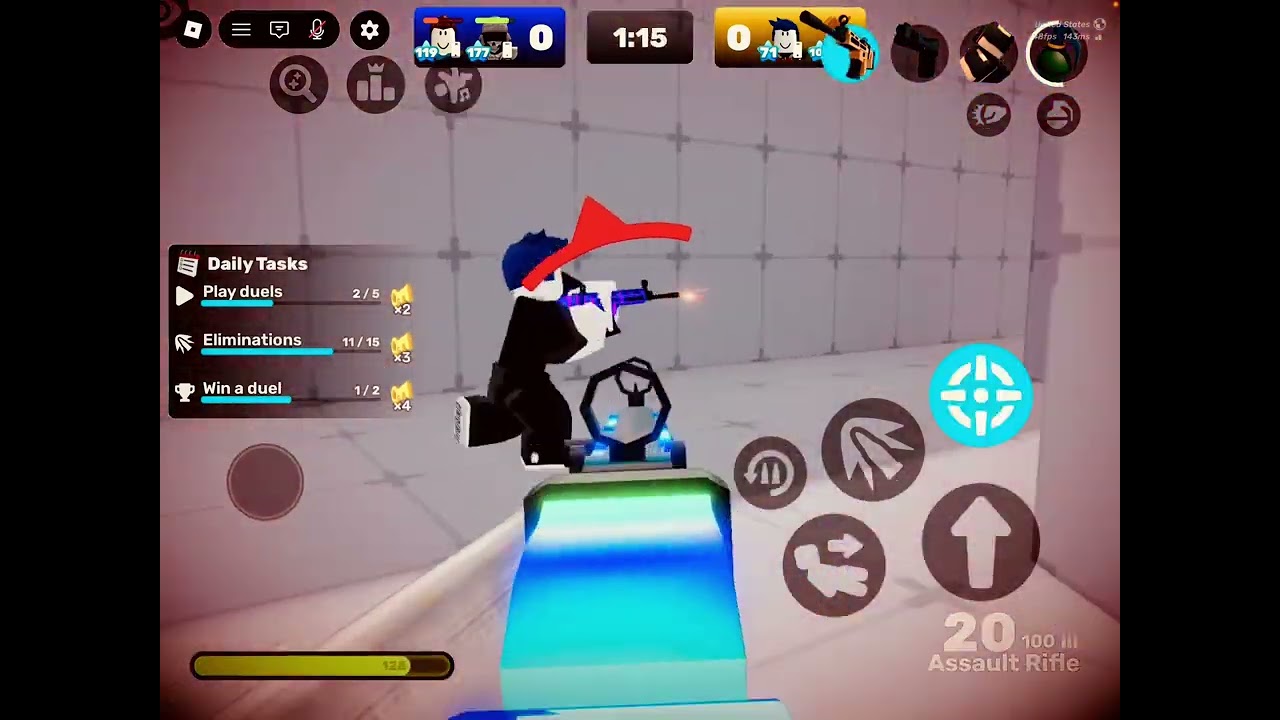Roblox Rivals gram 1v1