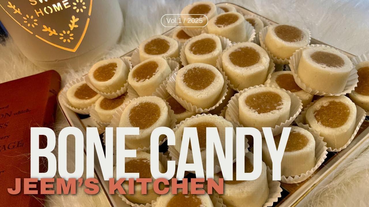 حلوة العظم // سهلة و سريعة بدون فرن لعيد الاضحى  // لذيذة جدا // Bone Candy