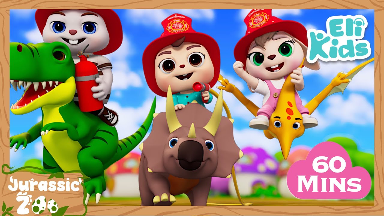 Dinosaur Rescue Team +More | Toy Fun | Eli Kids Songs & Nursery Rhymes