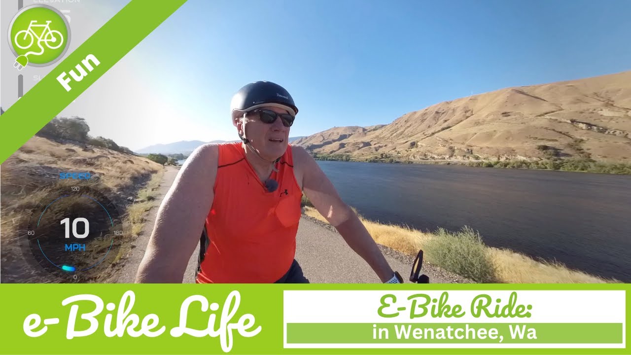Take An E Bike Ride Through Wenatchee Wa And Enjoy The Beautiful Scenery