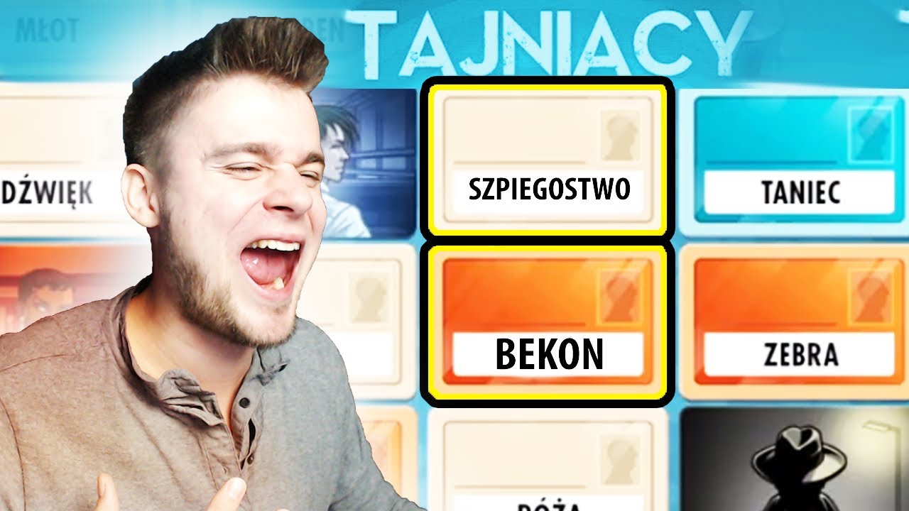 SZPIEGOSTWO KOJARZY mi się Z BEKONEM | Codenames (Tajniacy) [#7]