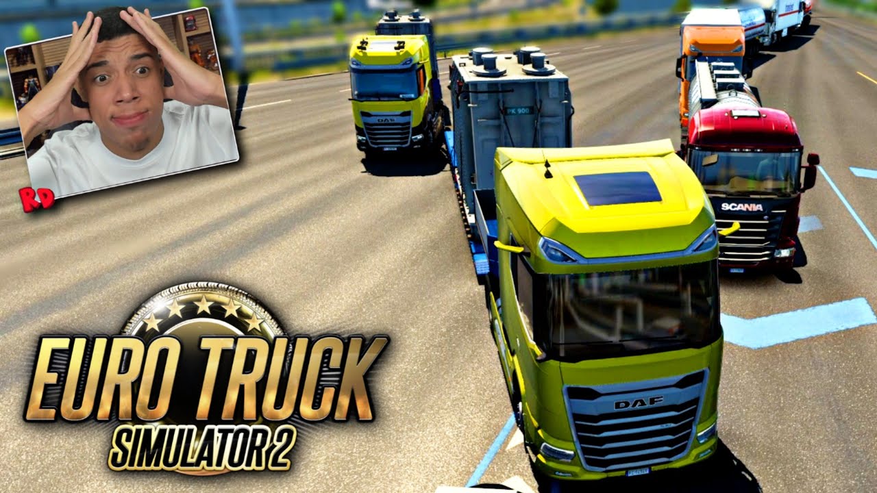 CONGESTIONAMENTO NO PEDÁGIO COM CARGA PESADA!! - ETS 2 ONLINE + G920