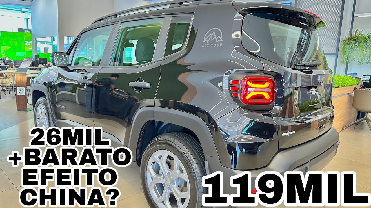 NOVÍSSIMO JEEP RENEGADE ALTITUDE JÁ 2026 EM DETALHES | ATUALMENTE MELHOR CUSTO BENEFÍCIO DO BRASIL!