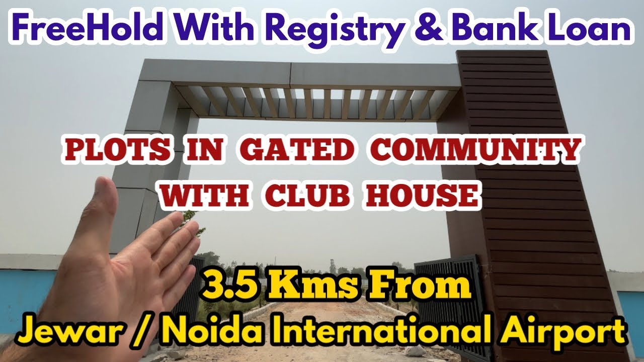 Best Plotting Near Noida International Airport | Plots Near Jewar International Airport On Home Loan
