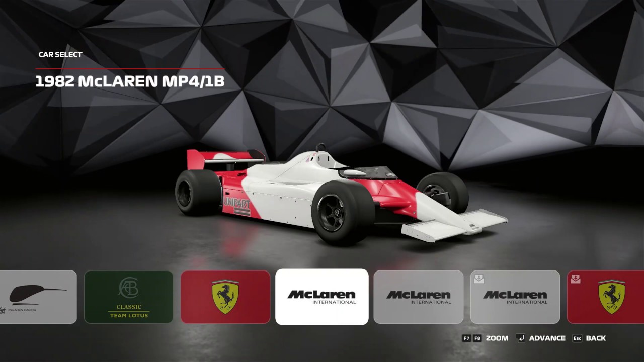 ALL CLASSIC CARS!!!!   F1 2019 GAME