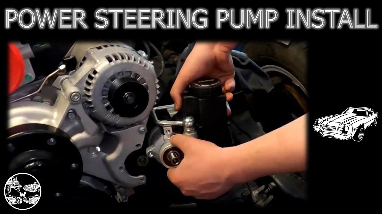 LS Swap 13 - Installing A Power Steering Pump And Serpentine Belt