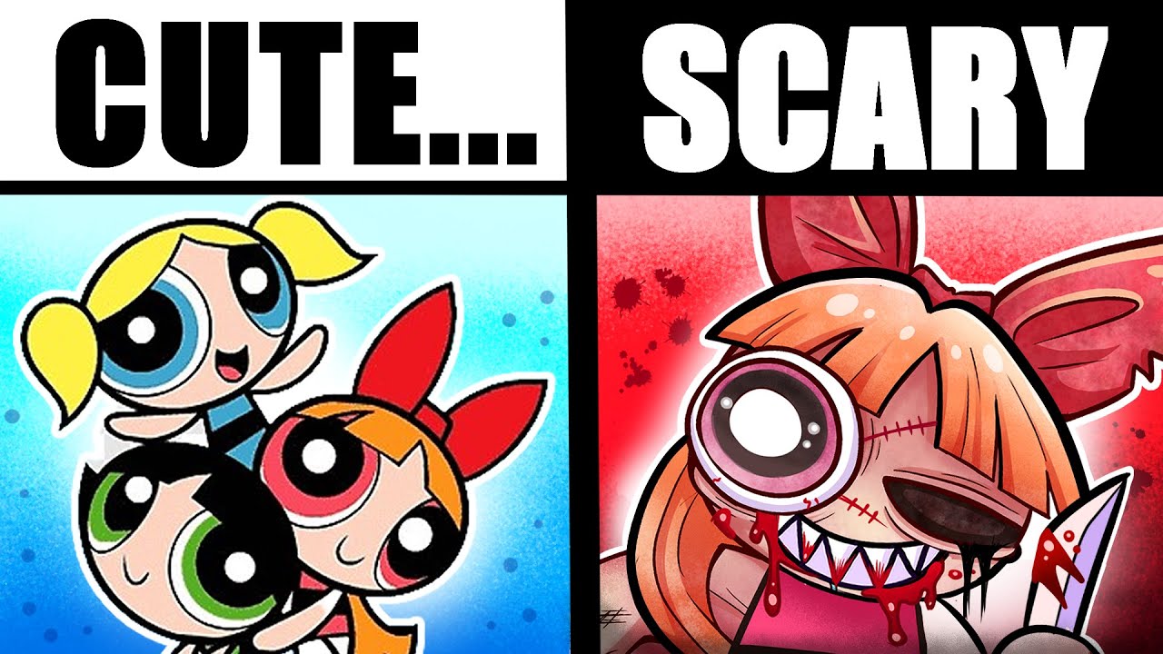 IF CARTOONS WERE HORROR....😈