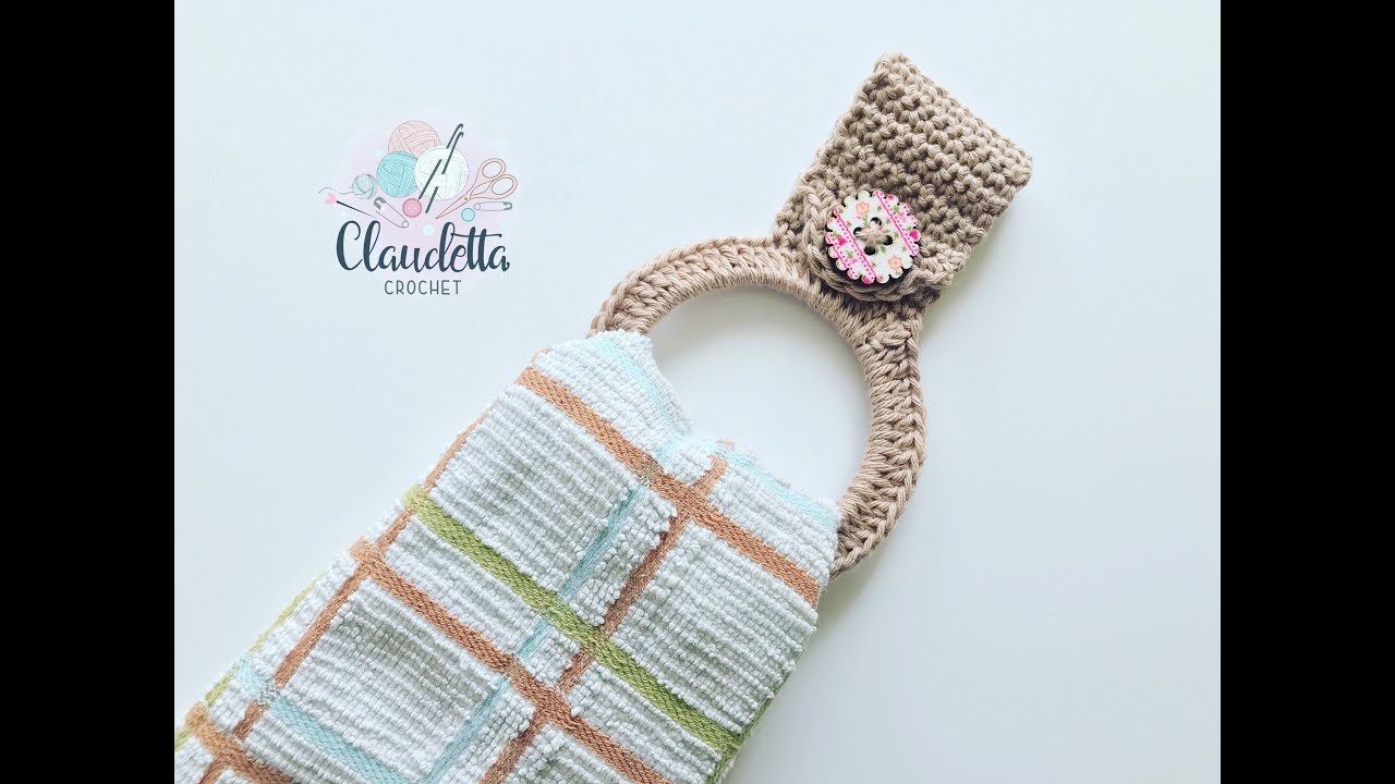 Handtuchhalter HÄKELN ganz einfach