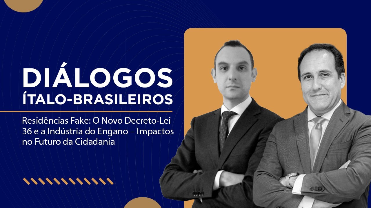 Diálogos Ítalo-Brasileiros: O Novo Decreto-Lei 36 e os Impactos no Futuro da Cidadania