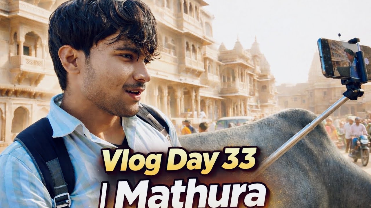 Most Beautiful Morning in Mathura | Day 33 Vlog