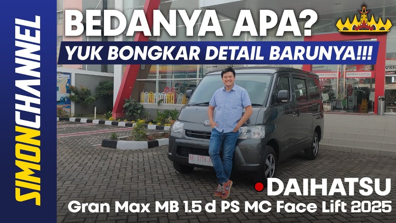 DAIHATSU GRAN MAX MB 1.5 D PS MC [GMRV] 2025 - REVIEW INDONESIA