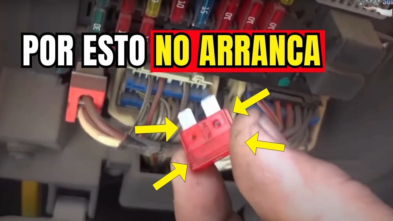¡NO Arranca y NO Es la Batería! (Esto lo está bloqueando)