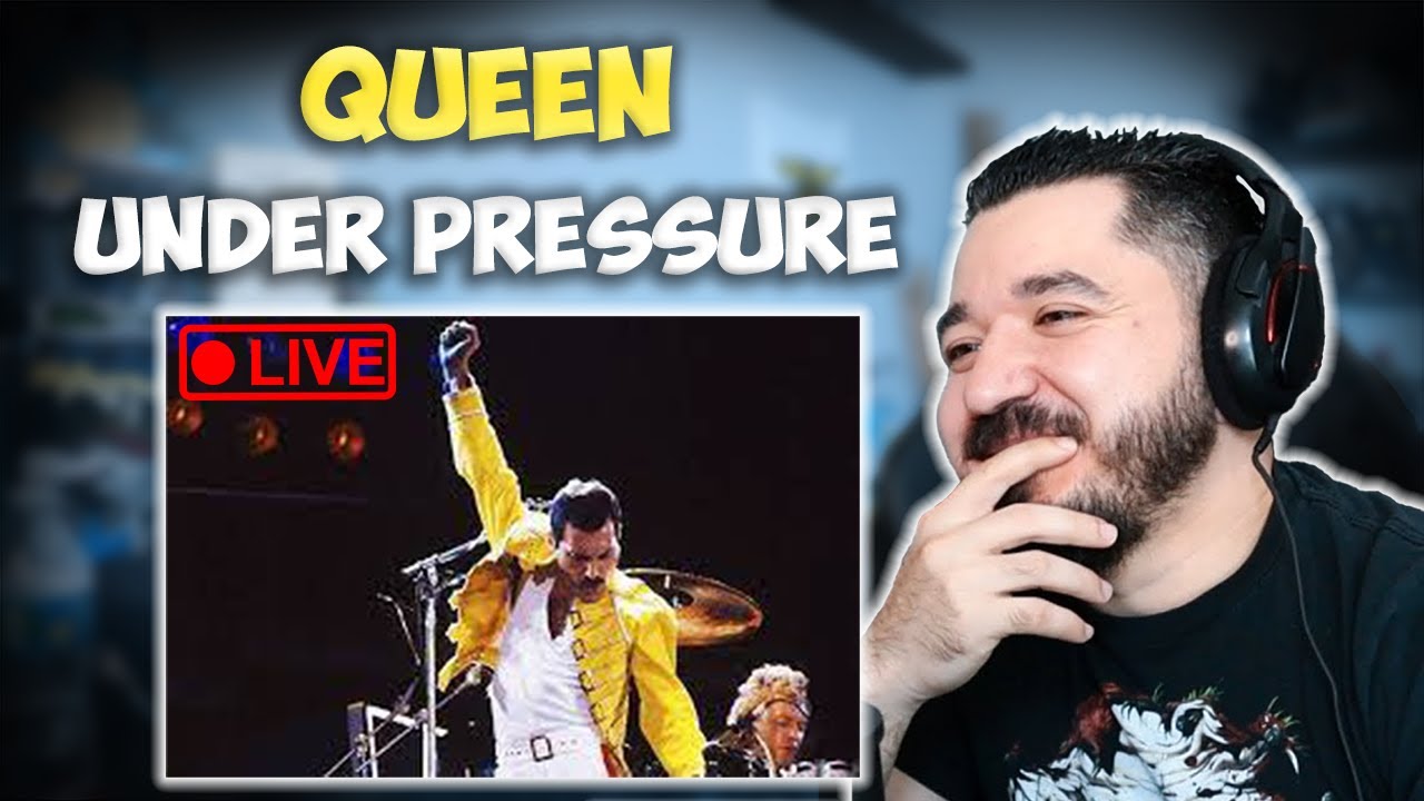 QUEEN - Under Pressure (LIVE Wembley 1986) | FIRST TIME REACTION TO UNDER PRESSURE
