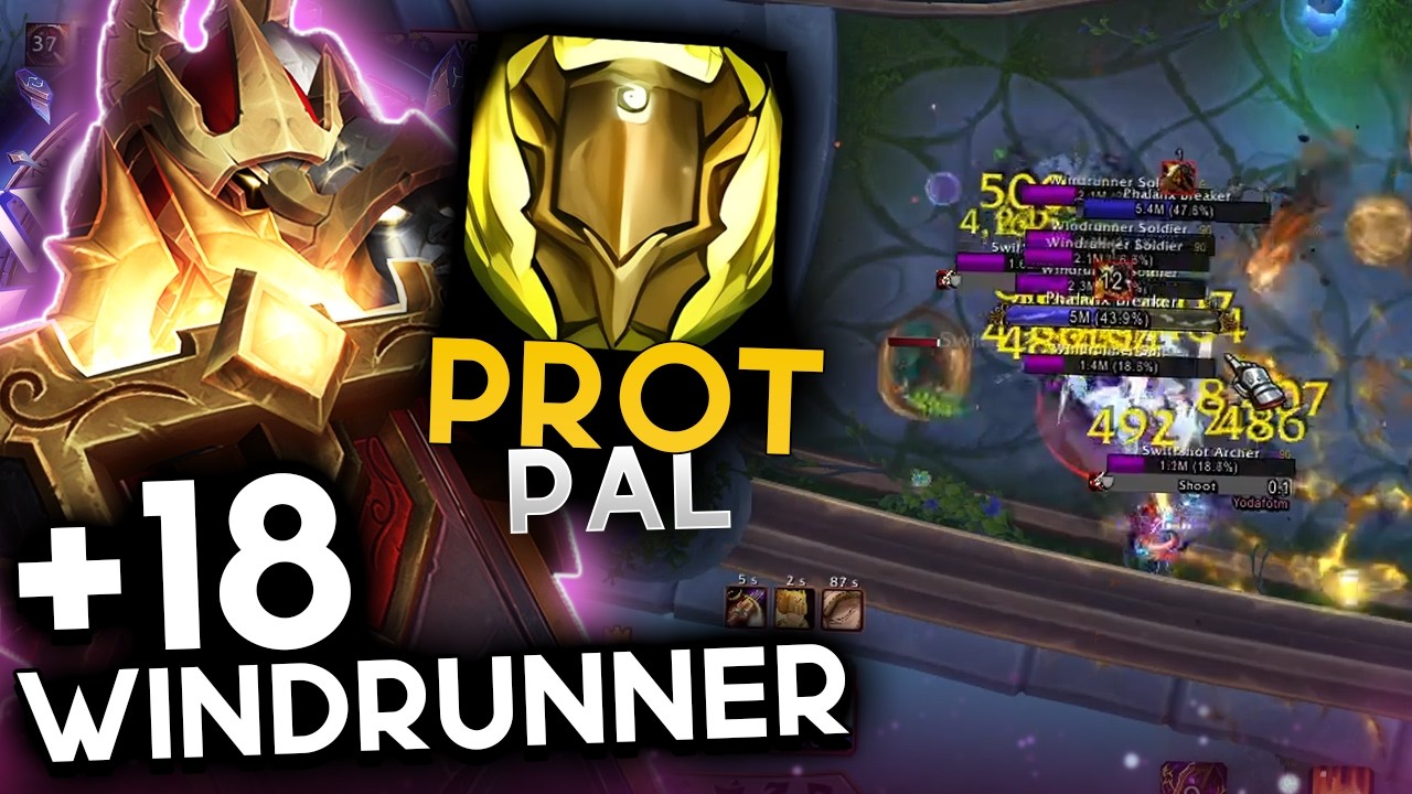 Windrunner Spire +18 feat. critwings | Lightsmith Prot Pally | Midnight Season 1 M+