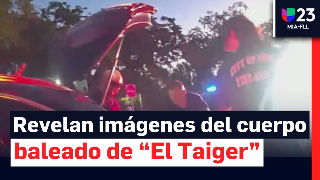 Imágenes exclusivas del momento en que autoridades descubren el cuerpo baleado de 'El Taiger'
