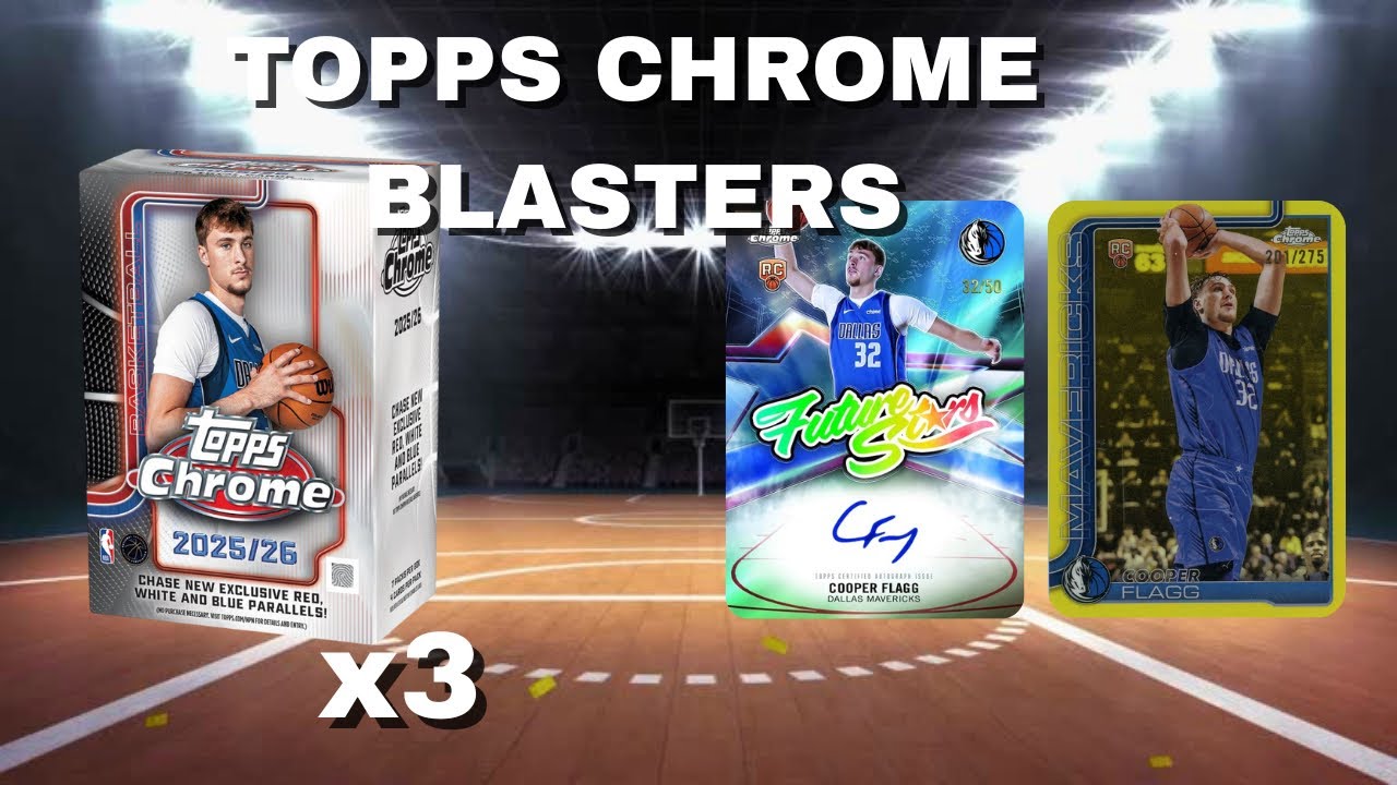 TOPPS CHROME BLASTER REVIEW!!! CAN WE HIT THE HOLY GRAIL?!