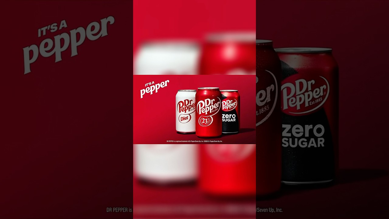 Она просто спела про Dr Pepper&hellip; и через 27 дней это стало настоящей рекламой!#shorts
