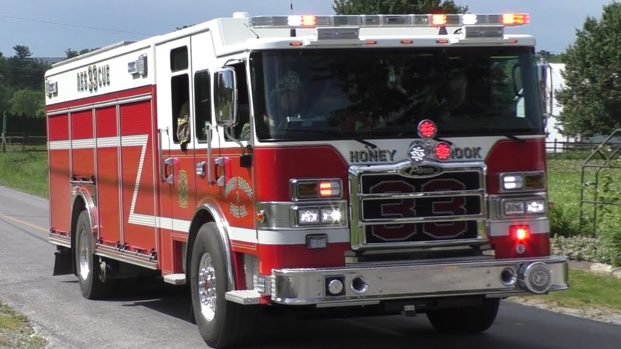 Honey Brook Fire Company Rescue 33 & Pennsylvania State Police Trooper J3 2 Responding 6/11/20