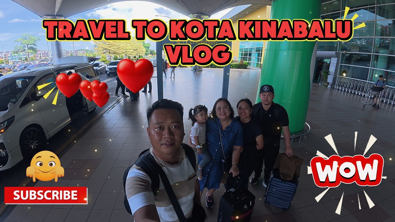 Travel Dari Miri Pergi Kota Kinabalu..!!//