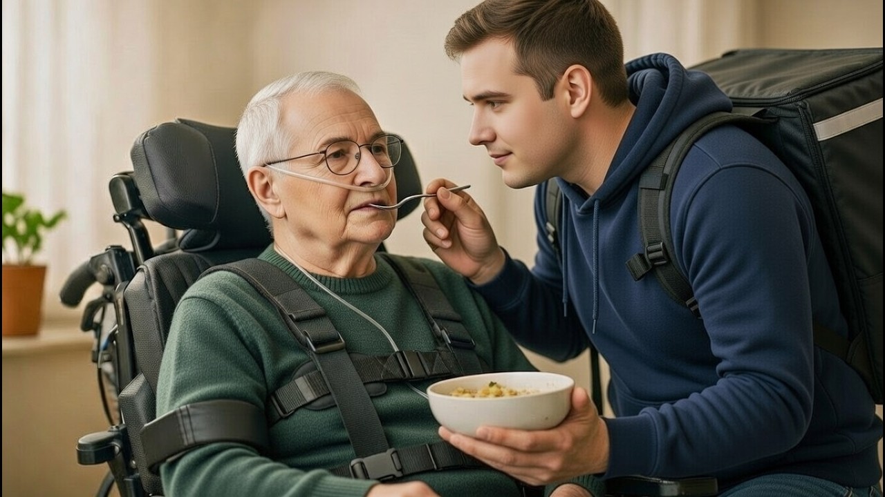 Paralyzed Billionaire Abandoned by Family — Poor Delivery Man’s Shocking Move Changes Everything