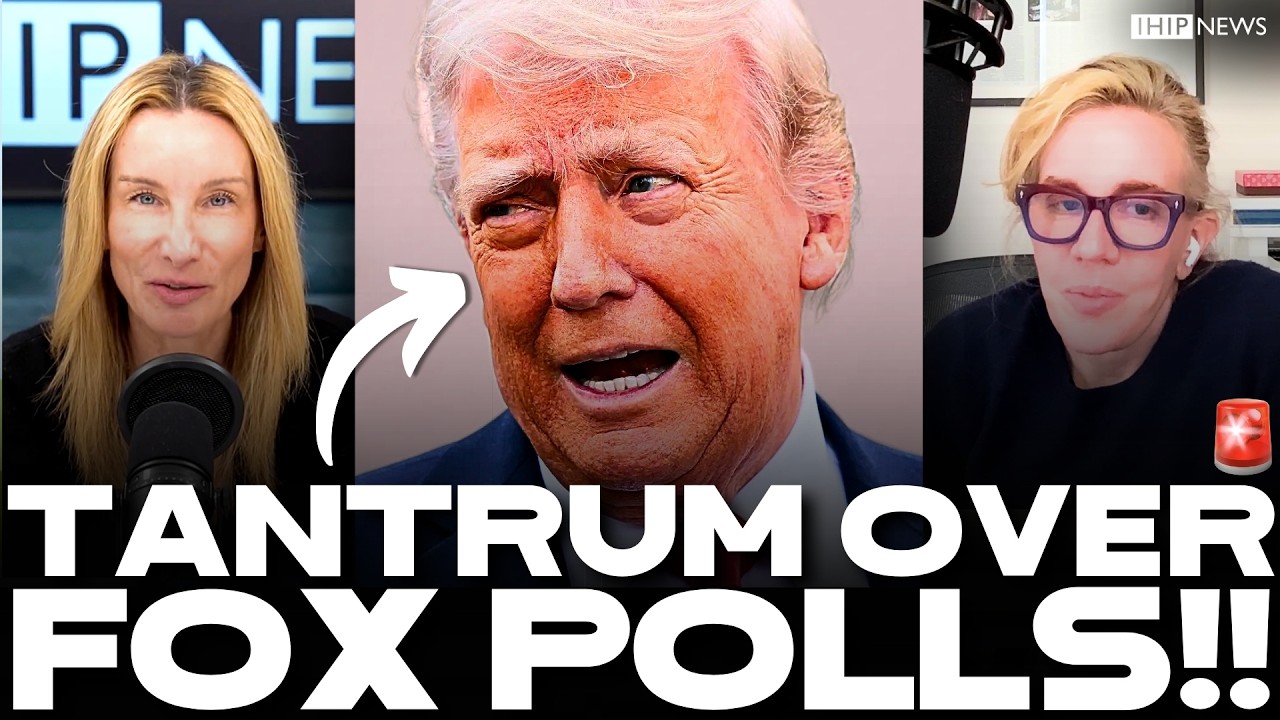 IHIP News: 🚨 Trump in TURMOIL As EVEN FOX Blasts His FAILING POLL Numbers! He's DROWNING!