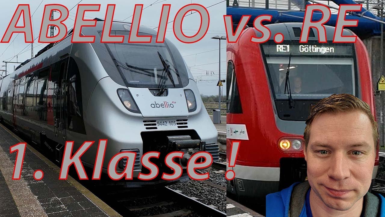 ABELLIO vs. Regional Express und ICE-4 (1. Klasse von Nordhausen nach Hannover) 🚅🙂👍