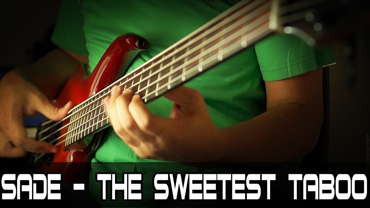 Sade - The Sweetest Taboo (bass cover - REPOST)