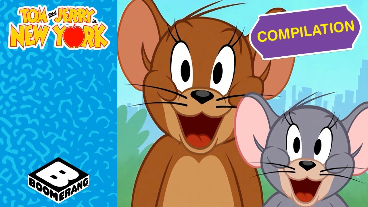Folle inseguimento a New York! | Tom & Jerry in Mega maratona di New York | Boomerang Italia