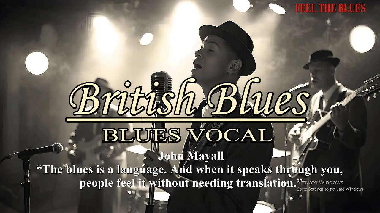 The Sound of British Blues  Guitar Driven Blues Rock Vibes