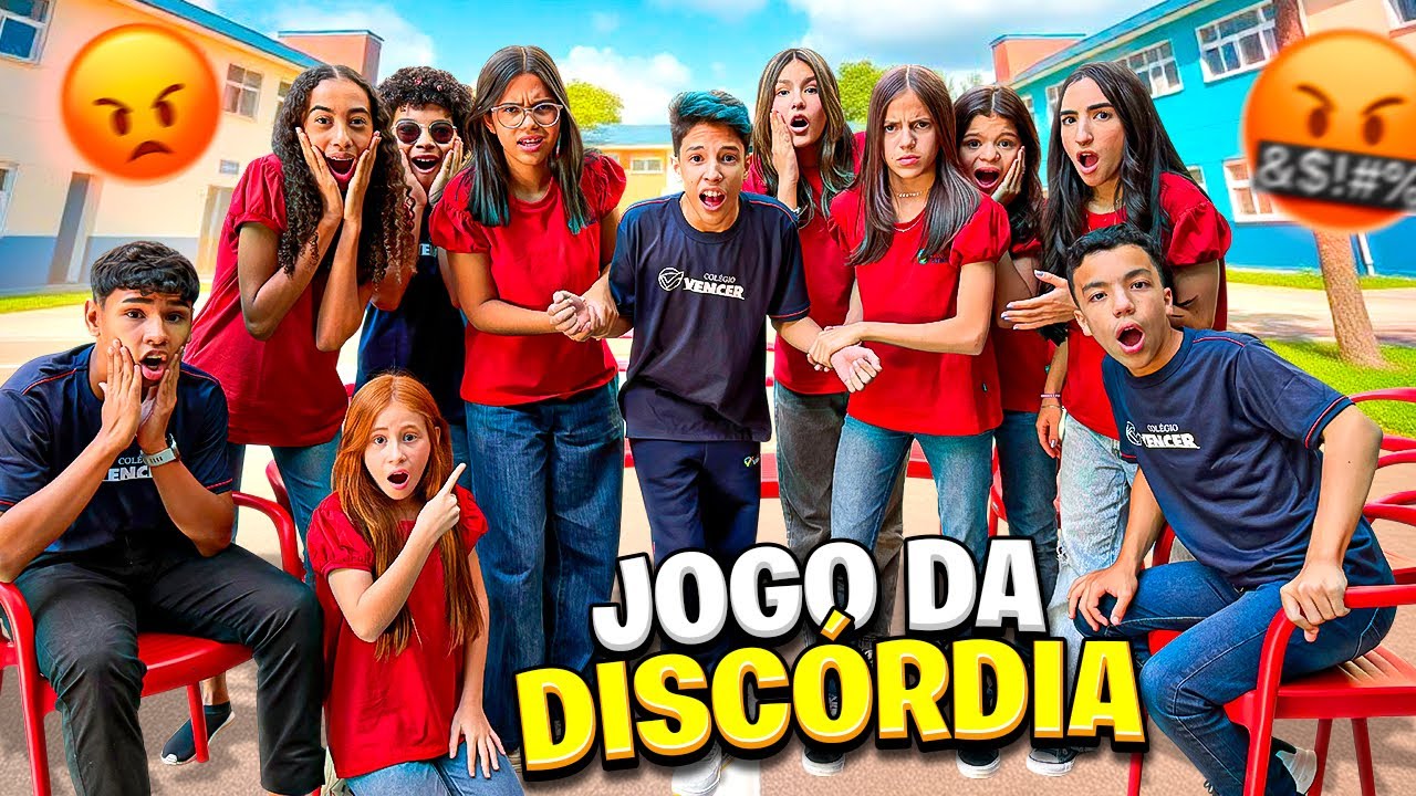 ERA PARA SER UM JOGO DA DISCÓRDIA NA ESCOLA MAS…