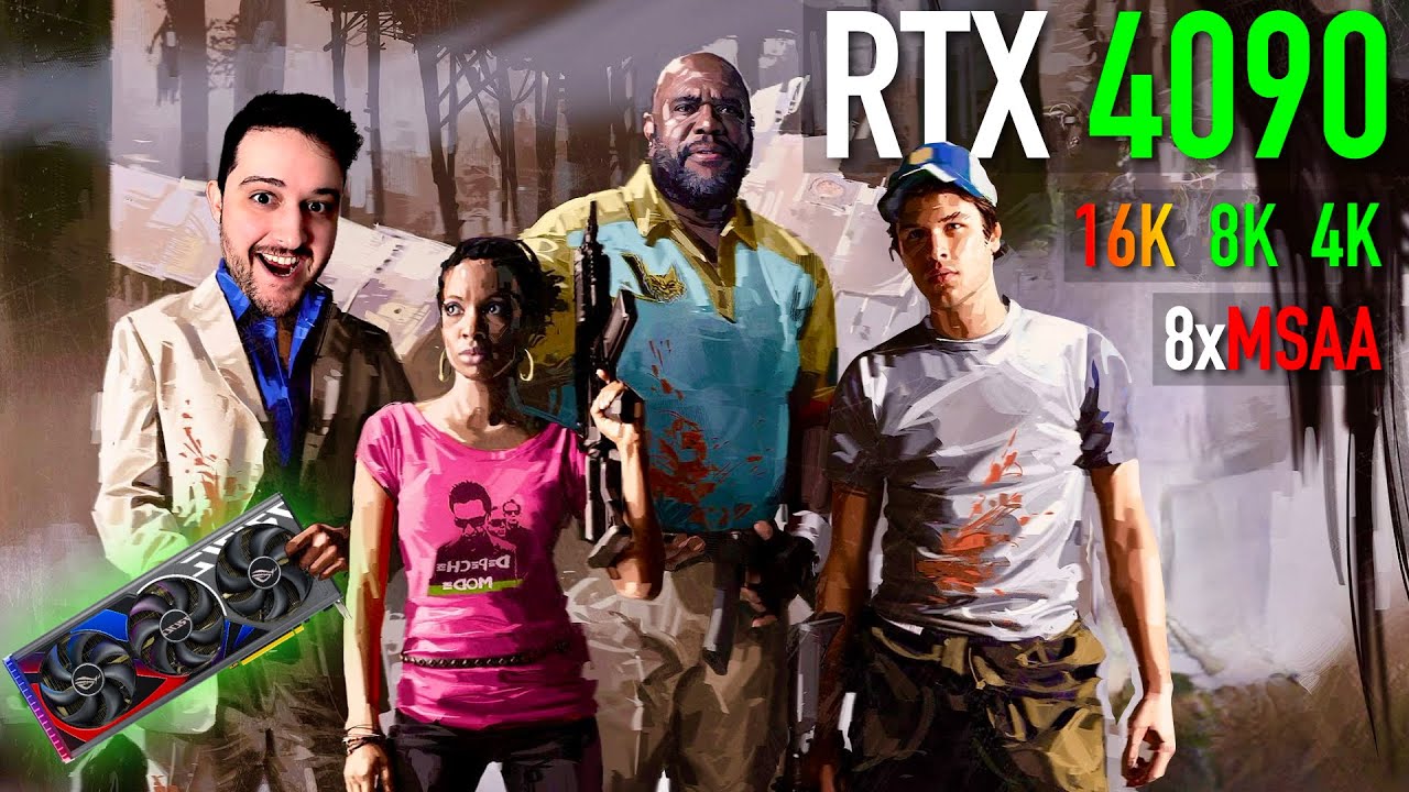 Уничтожить RTX 4090 с помощью... Left 4 Dead 2 2009 года ?!?