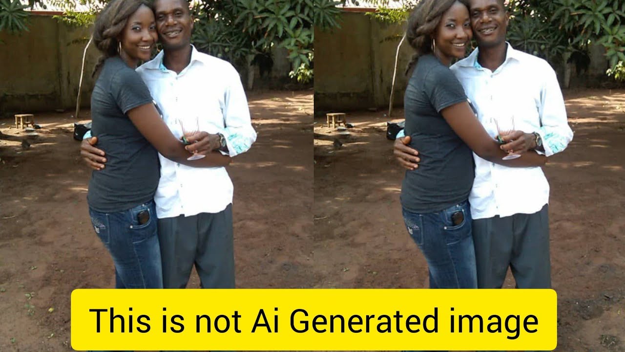 Mr obasi continues to share loved up images of Judy Austin and himself, as he debunked the Ai pics. 