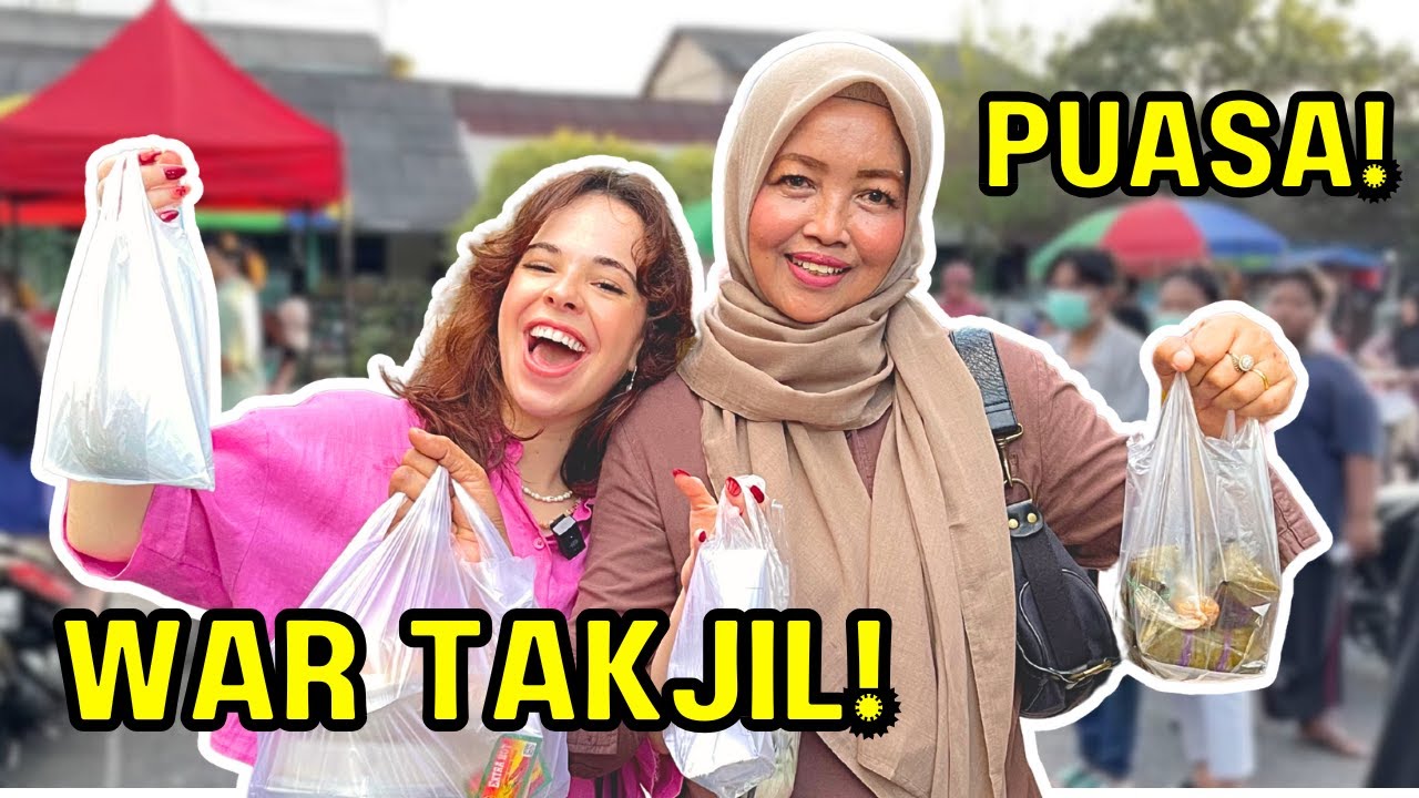 PERTAMA KALI BERBURU TAKJIL SAMA BUNDAKU🥰