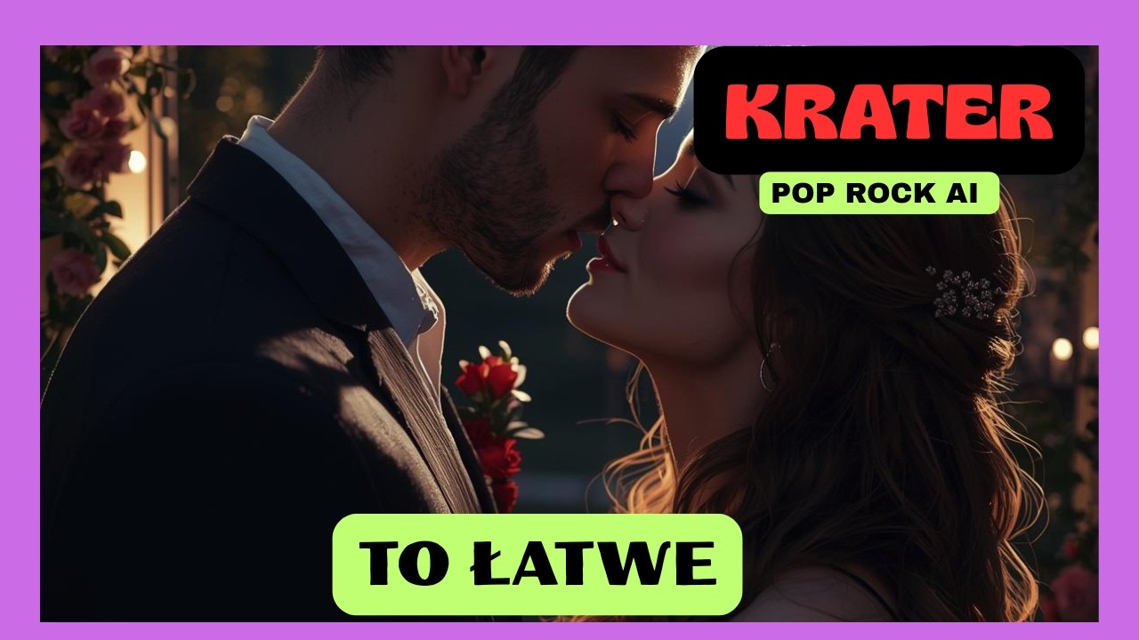 Krater - To Łatwe (Official Video) | Pop Rock Retro / AI