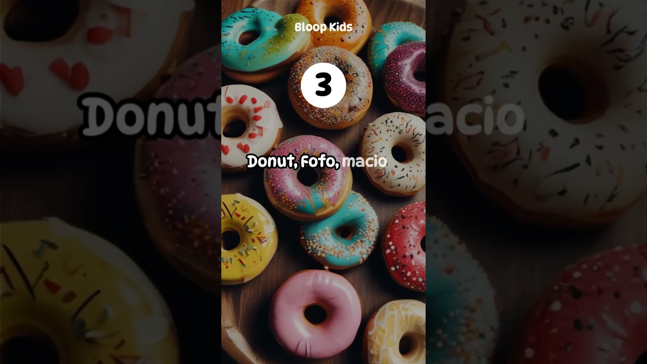 Bloop Kids | Desenho Infantil Divertido 🎵🎨 | Vídeo para Crianças |  As 5 comidas mais divertidas