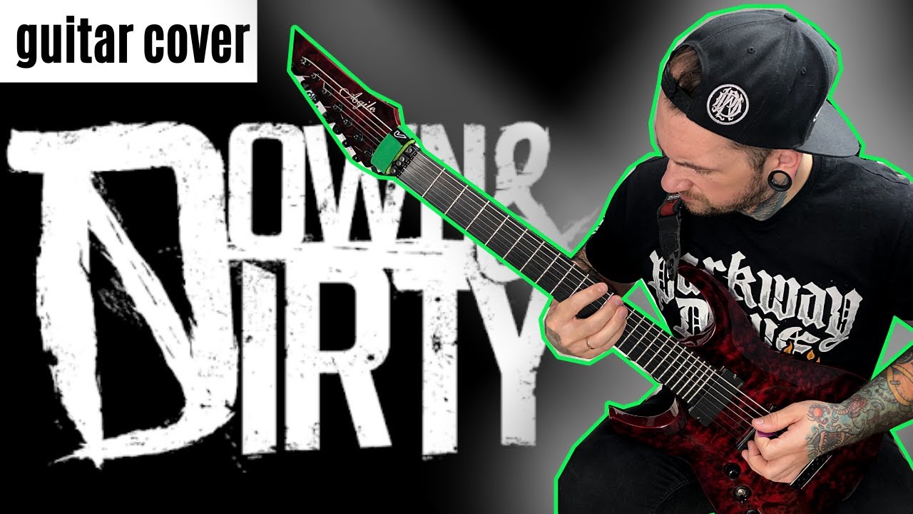 😏 Down & Dirty - Move It GUITAR COVER ( 2020 ) Left handed
