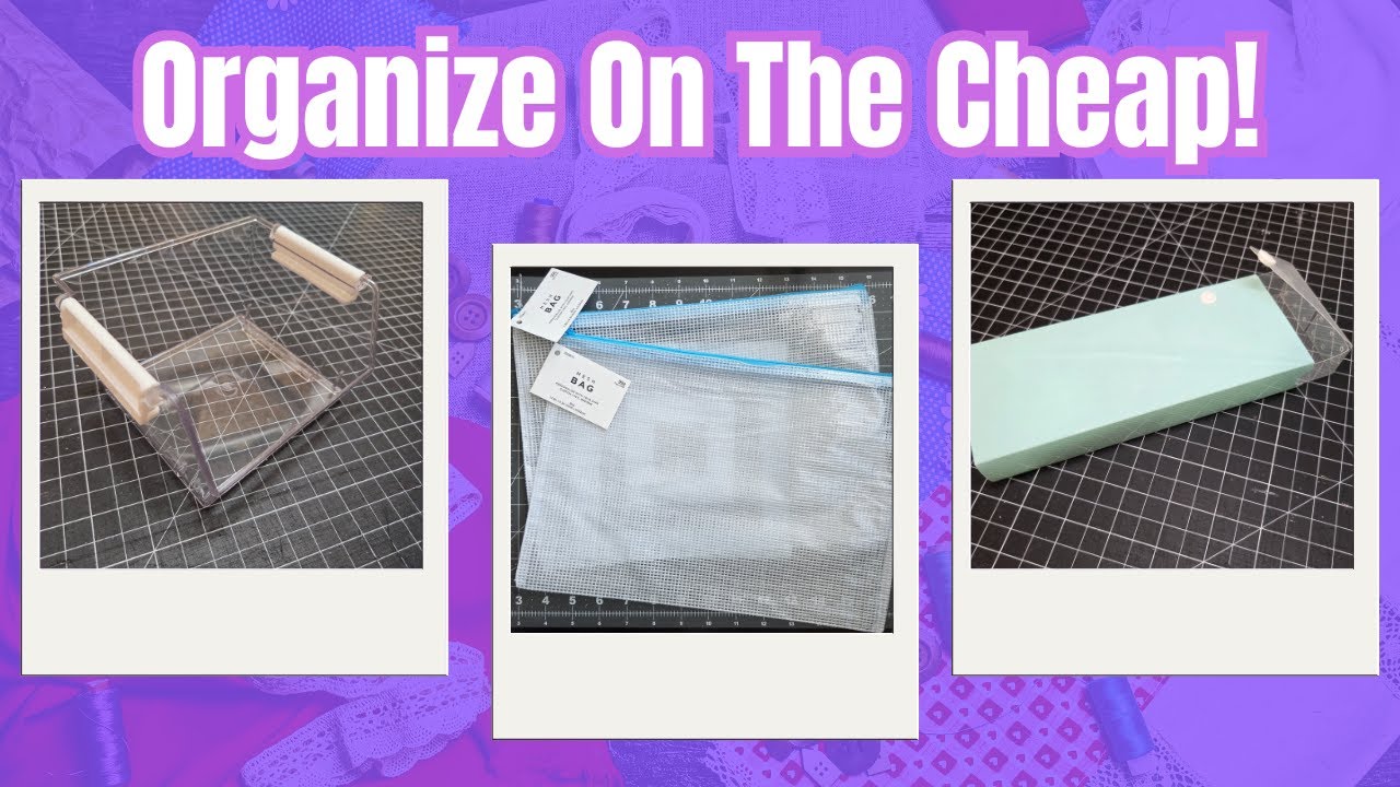 Sewing Organization for Beginners (Small Space & Low Budget)