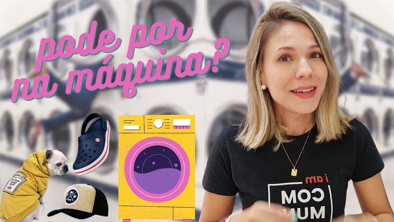 Coisas que podem ir na máquina de lavar roupas e você não sabia