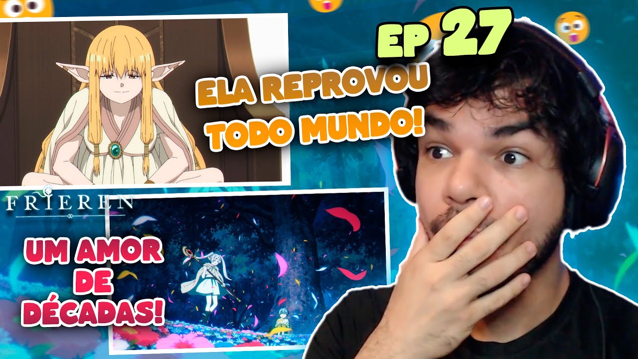 (ODEIO ESSA ELFA!) REACT FRIEREN EPISÓDIO 27