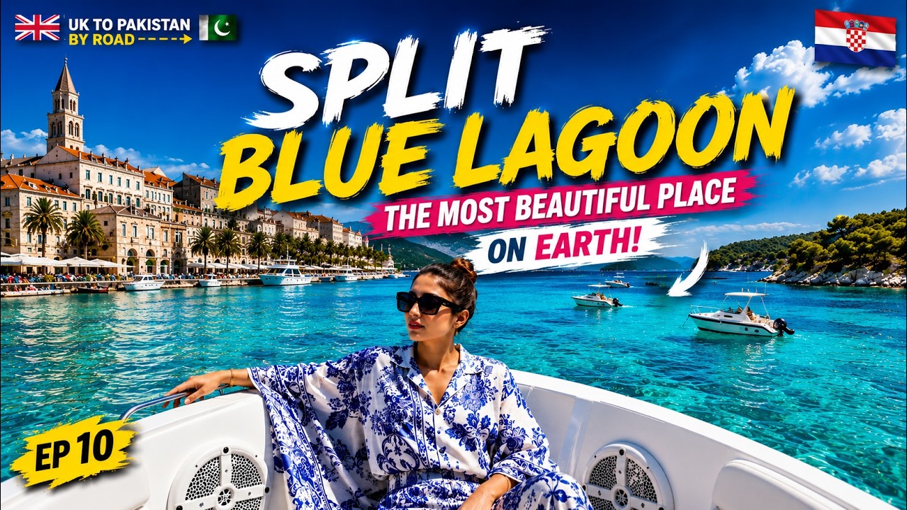 THEY PUSHED ME OFF THE BOAT ! Not what I Expected. Driving from the UK to Pakistan Split Island