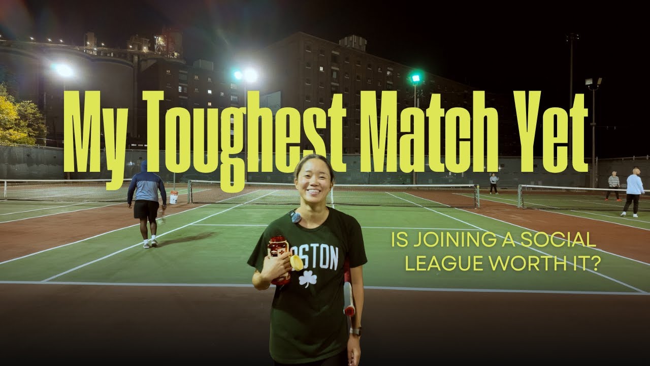 my toughest USTA match yet (is social league tennis worth it?)